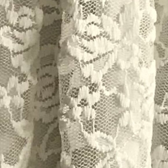 *4/$20* Wet Seal Cream Sheer Floral Print Dress - Picture 6 of 8